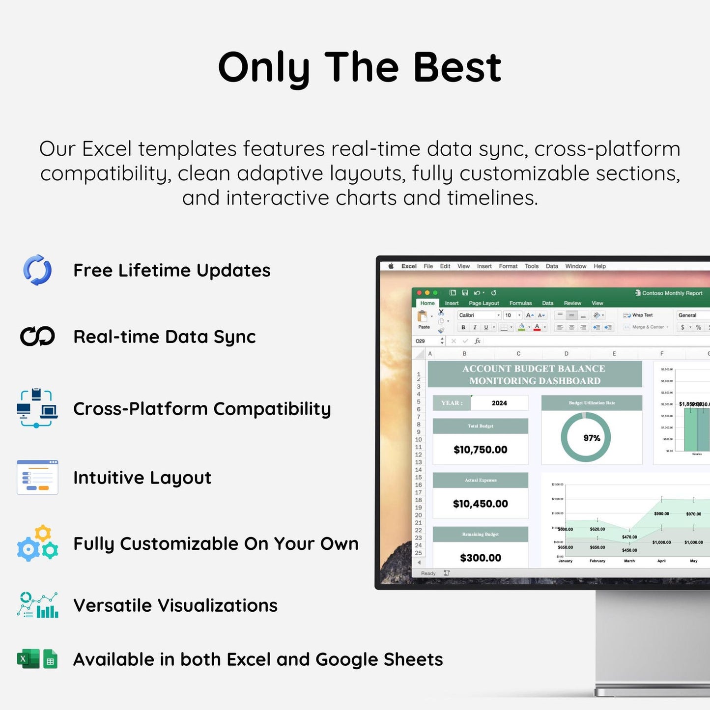 1000+ Excel Templates Bundle
