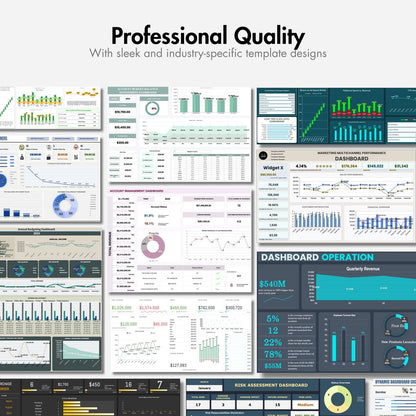 1000+ Excel Templates Bundle
