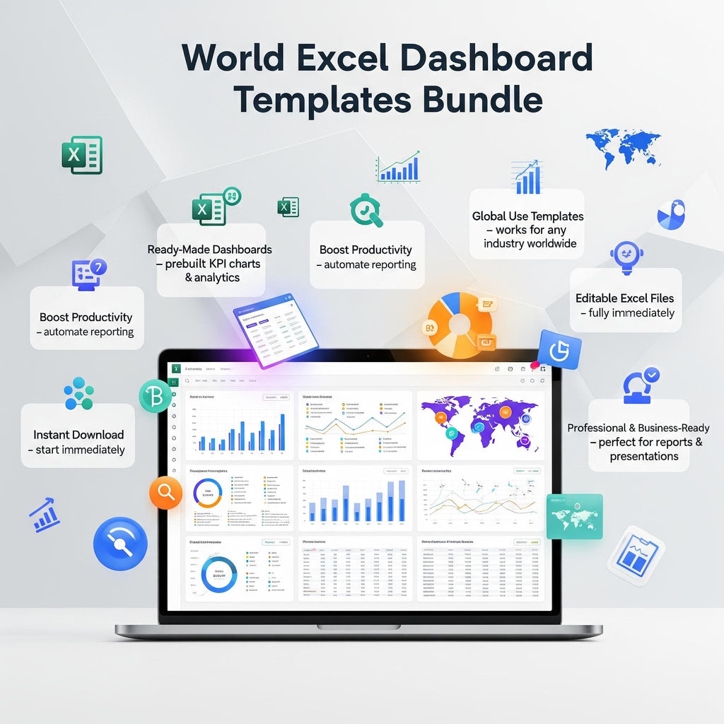 1000+ Excel Spreadsheet Templates Mega Bundle